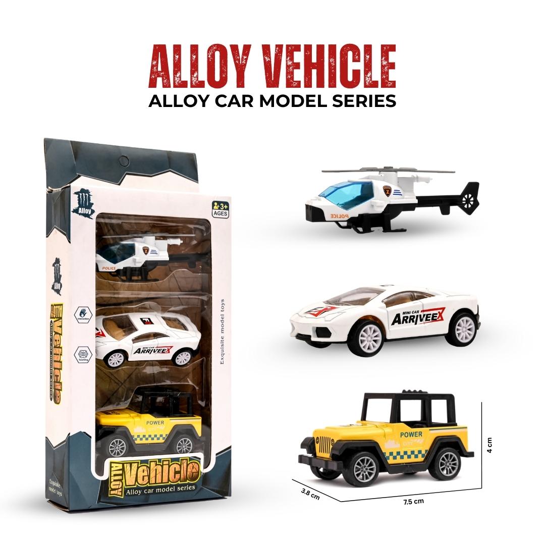 3-in-1 Alloy Vehicle Model Series - Image 2